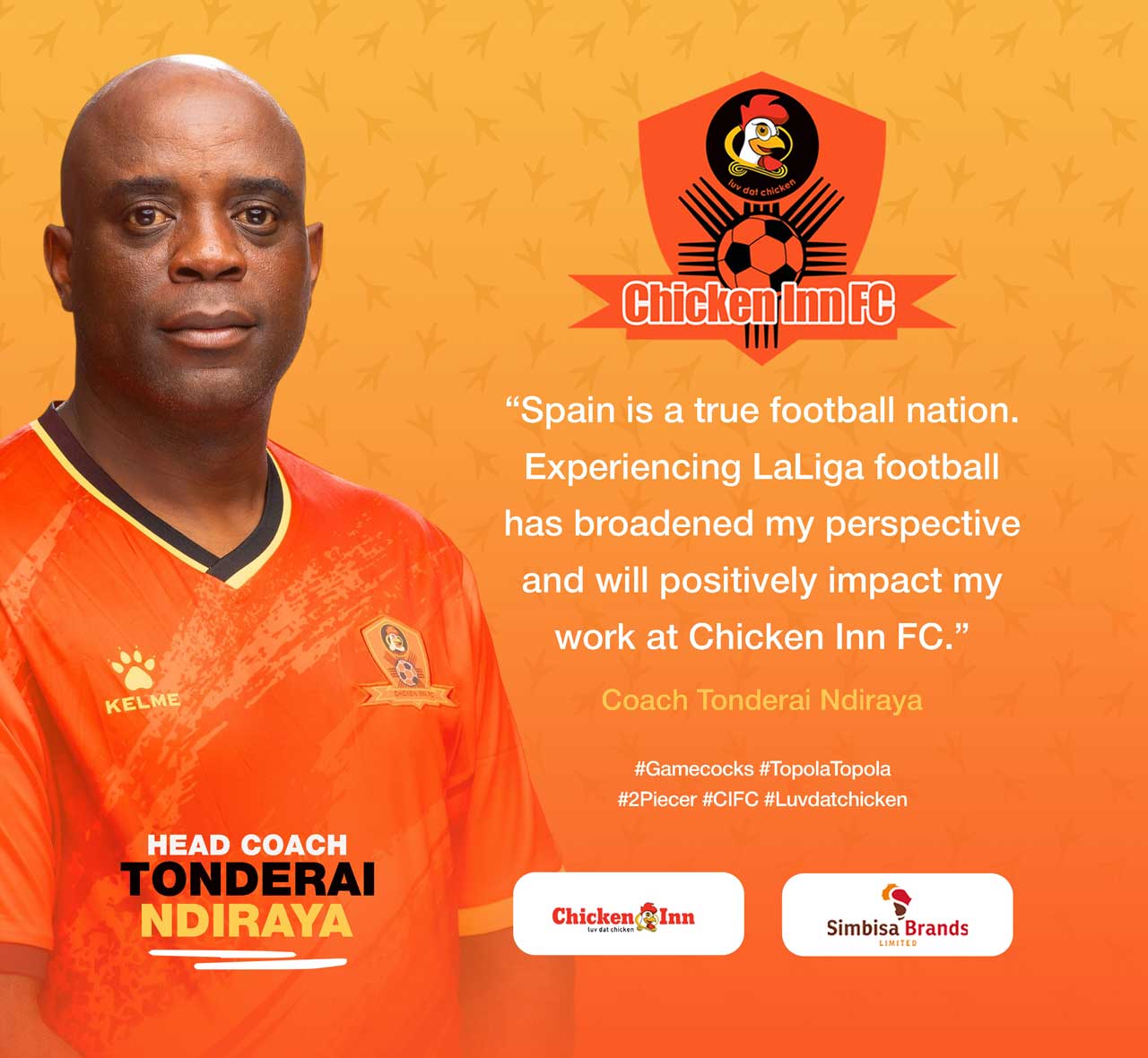Coach Tonderai Ndiraya Back in Bulawayo After LaLiga Attachment in Spain