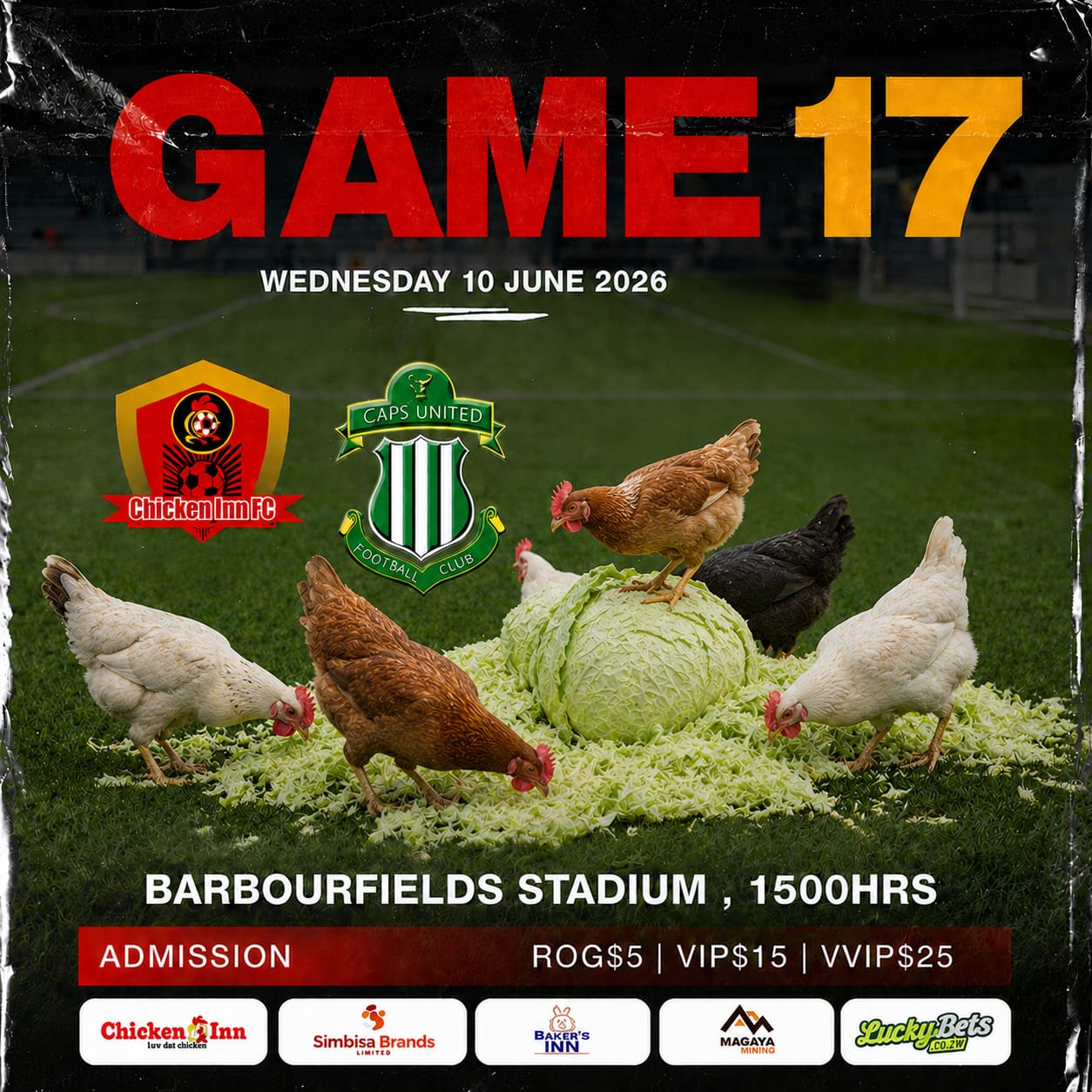 Gamecocks Ready to Defend the Nest as CAPS United Come Calling 
